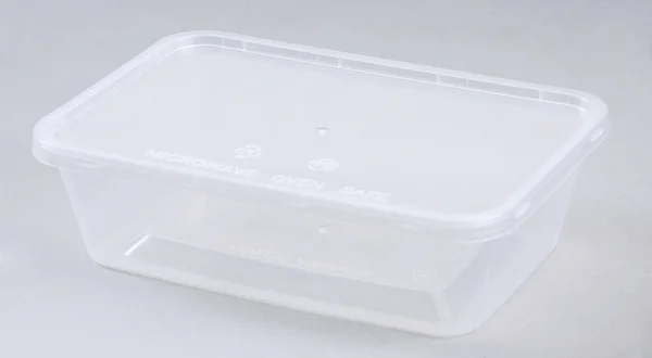 Plastic container — Stock Photo, Image
