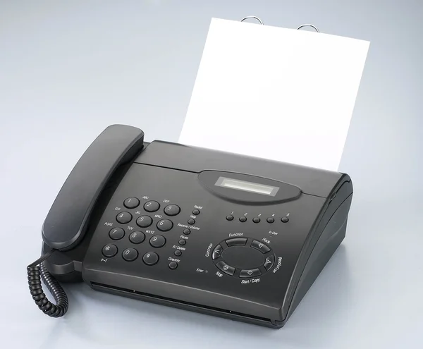 Telefoon of fax machine — Stockfoto