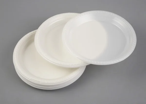 Műanyag tányér — Stock Fotó