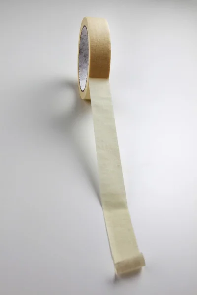 Masking tape on the plain background — Stock Photo, Image