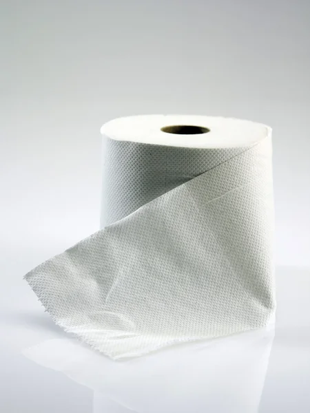 Zár megjelöl szemcsésedik-ból a WC-papír — Stock Fotó