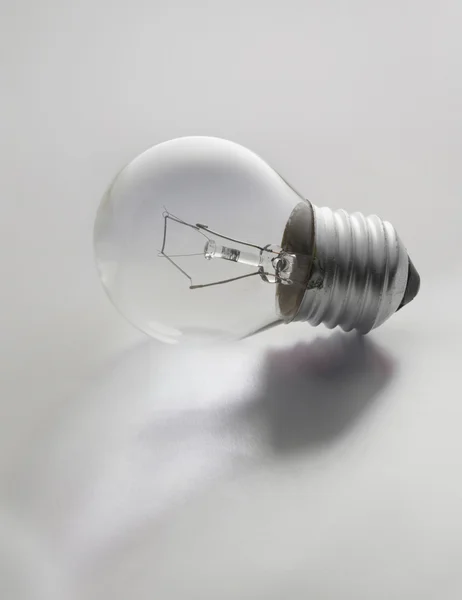 Light bulb on white background. — Stock Photo, Image