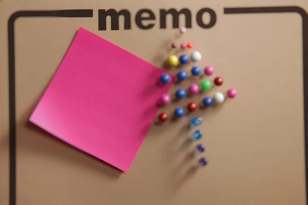 Memo board — Stock Photo, Image