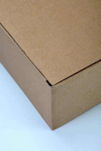 Hnědé krabici — Stock fotografie