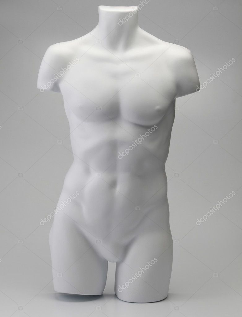 женский манекен голый