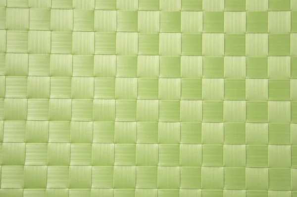 Coconut leaf mat weaving | Coconut leaf mat background — Stock Photo