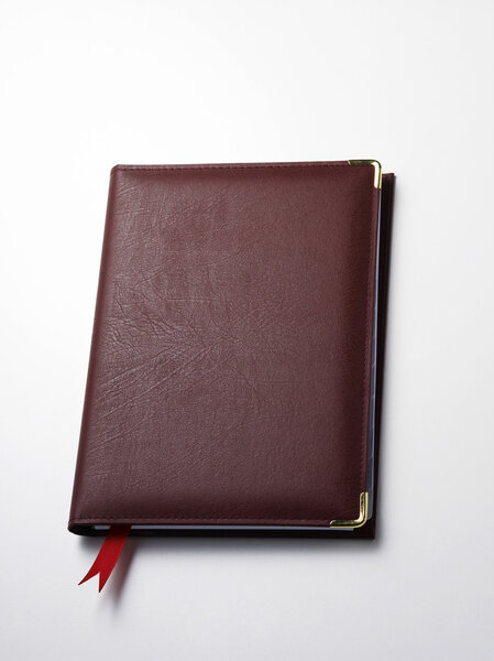 Red hard cover organizer