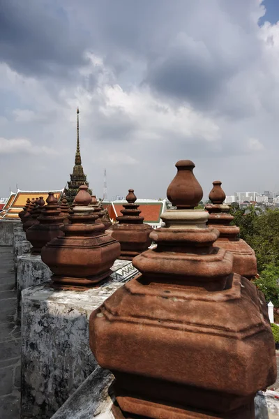 タイ, バンコク, ヤイ地区、ワットアルン寺院 （ワット ・ アルン ・ ratchawararam) — ストック写真