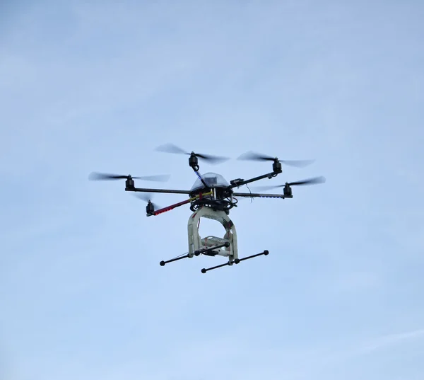 stock image Italy, flying esacopter