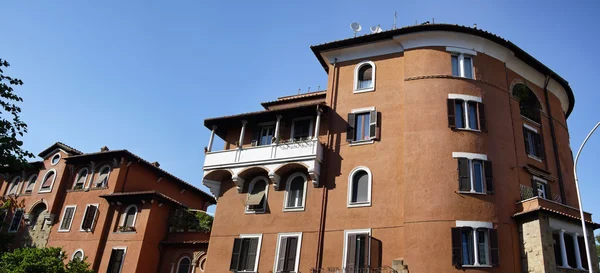 Italië, rome, garbatella, oude gebouwen — Stockfoto