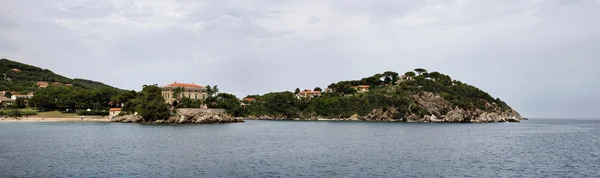 Itália, Ilha de Elba, vista para a costa perto de Marina di Campo — Fotografia de Stock