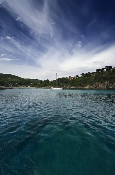 Italia, Toscana, Isla de Elba, vista de la costa — Foto de Stock