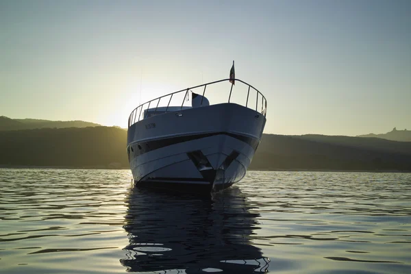 stock image Italy, Sardinia, Tyrrhenian Sea, 35 meters luxury yacht