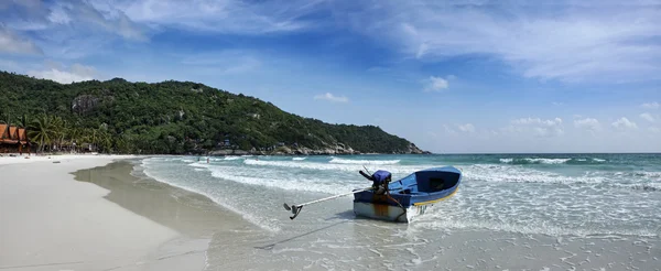 泰国、 帕岸岛、 海滩的全景视图 — 图库照片