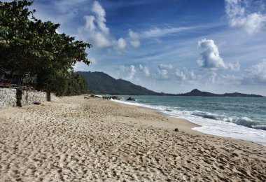 Tayland, koh samui (samui Adası), görünüm bir Beach