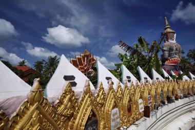 Tayland, koh samui (samui Adası), plai laem Budist tapınağı (wat plai lae