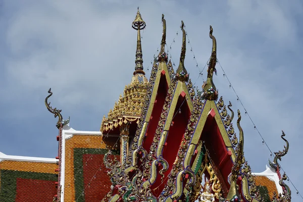 Thailand, koh samui (samui eiland), plai laem boeddhistische tempel (wat plai lae — Stockfoto