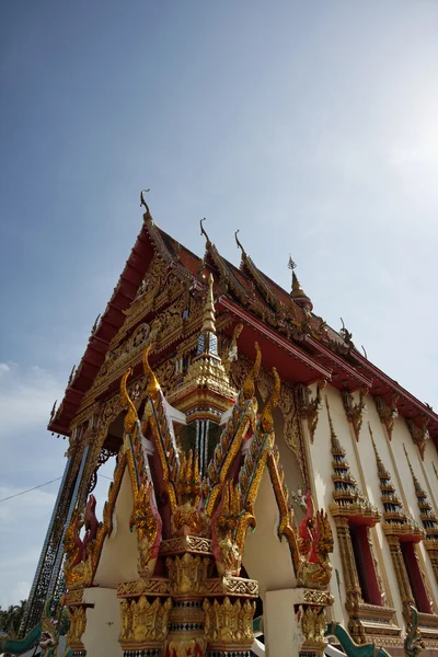 Таїланду, Ко Самуї (острова Самуї), Плай гавкотом буддійський храм (wat Плай lae — стокове фото