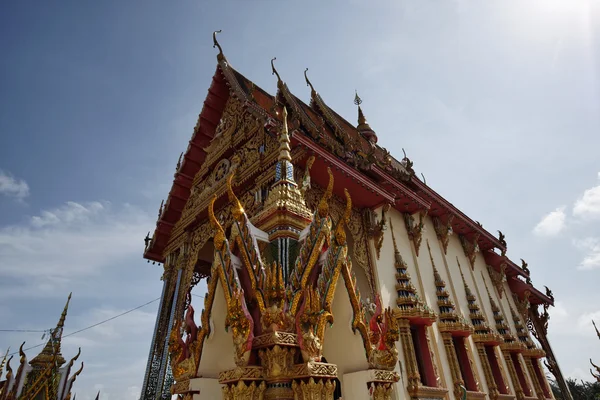 Tailândia, Koh Samui (Samui Island), Templo Budista Plai Laem (Wat Plai Lae — Fotografia de Stock