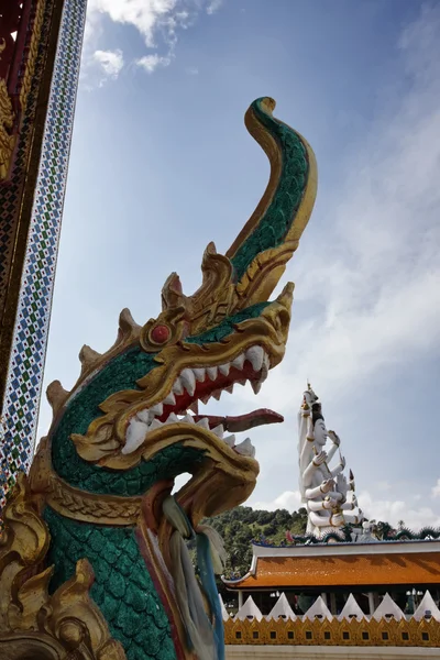 Thailand, koh samui (samui island), plai laem buddhistischer Tempel (wat plai lae — Stockfoto