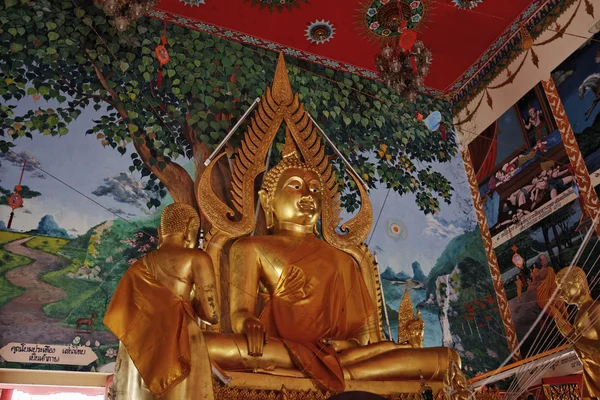 泰国苏梅岛 (苏梅岛，普拉伊兰佛教寺庙 （佛寺 — 图库照片