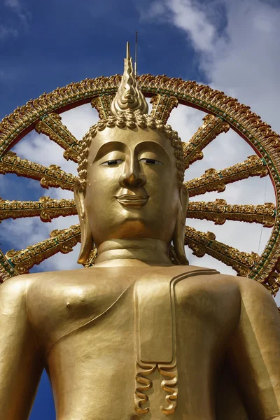 Thailand, koh samui (samui island), phra yai buddhistischer Tempel (wat phra yai) — Stockfoto