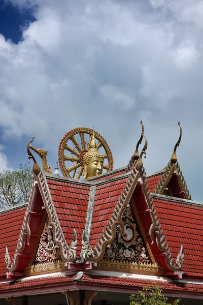 Таїланду, Ко Самуї (острова Самуї), пра-Яй буддійський храм (wat phra Яй) — стокове фото