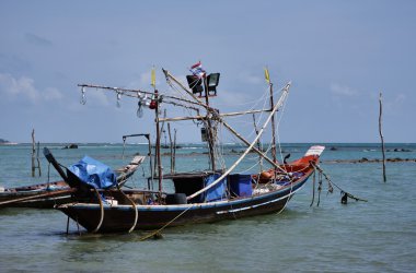 Tayland, koh samui (samui Adası), yerel balıkçı tekneleri