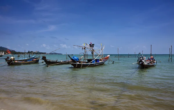 Tailandia, Koh Samui (Isla Samui), barcos de pesca locales —  Fotos de Stock