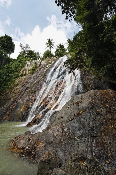 Thailand, Koh Samui (Samui Island), Na Muang Falls — Stock Photo, Image