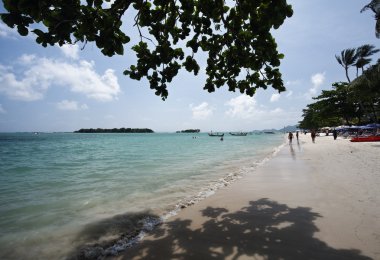 Tayland, koh samui (samui Adası), görünüm bir Beach