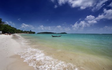 Tayland, koh samui (samui Adası), görünüm bir Beach