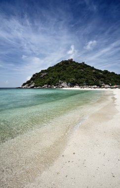 Tayland, koh nangyuan (nangyuan ada), ada manzarası