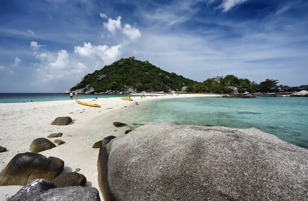 Thailand, koh nangyuan (nangyuan island), blick auf die insel — Stockfoto