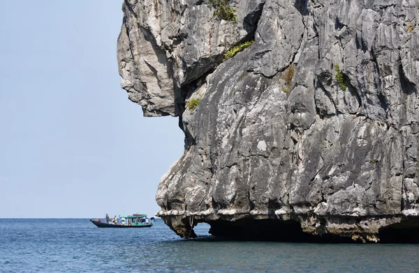 stock image Thailand, MU KOH ANGTHONG National Marine Park, local fishing boat