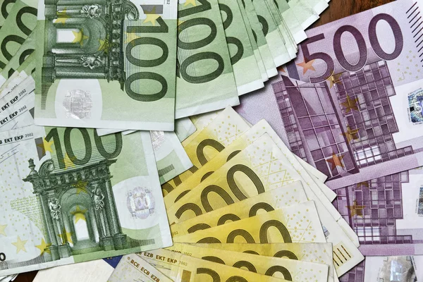欧元的条例草案钱 — 图库照片