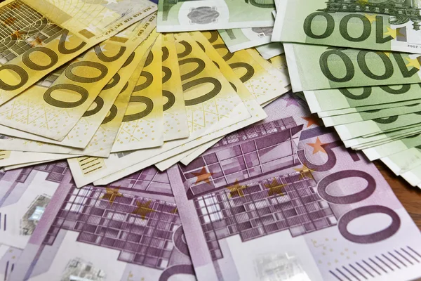 Euro rachunki, pieniądze — Zdjęcie stockowe