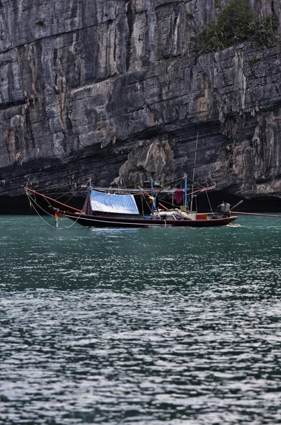 stock image Thailand, MU KOH ANGTHONG National Marine Park, local fishing boat