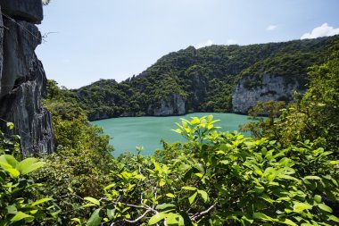 Tayland, mu koh angthong ulusal deniz parkı, talay nai lagoon