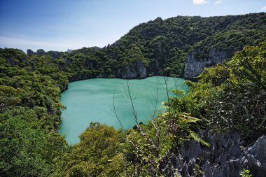 Tayland, mu koh angthong ulusal deniz parkı, talay nai lagoon