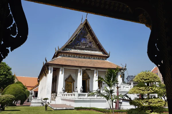 Tailandia, Bangkok, Templo de Amarintharam Worawihan — Foto de Stock