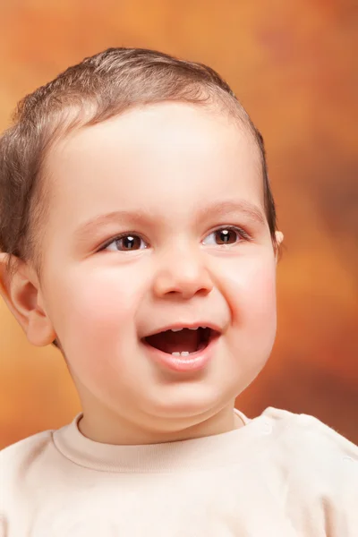 Ευτυχισμένο μωρό αγόρι — Φωτογραφία Αρχείου