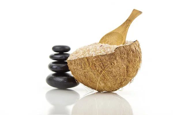 Coconut salt — Stock Photo, Image
