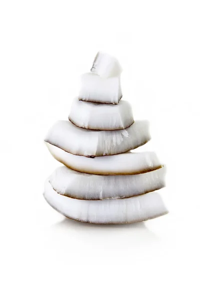 Coconut slice — Stock Photo, Image