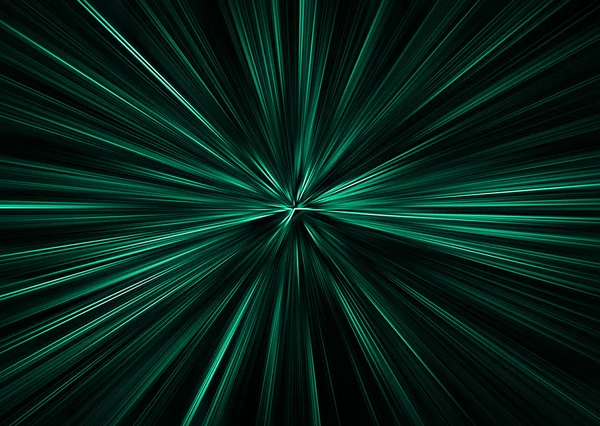 Rita en rak linje blå, grön, svart bakgrund — Stockfoto