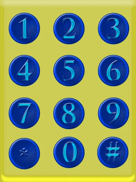 Números de teléfono en el Valle —  Fotos de Stock