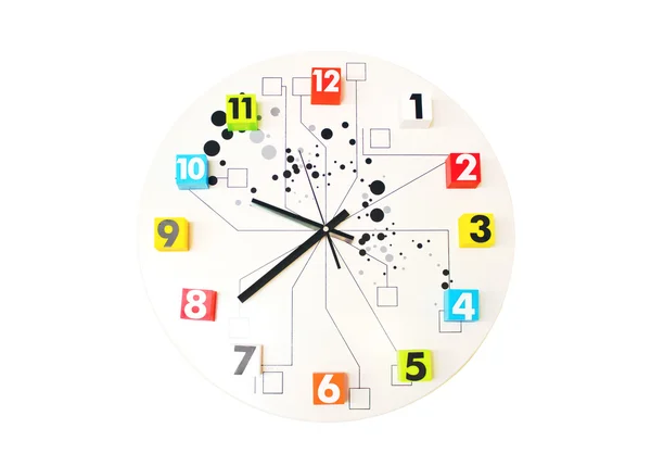 Aislado el reloj muestra 9: 30 — Foto de Stock