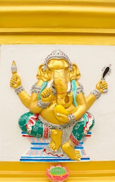 O pagode é uma estátua de Ganesh — Fotografia de Stock