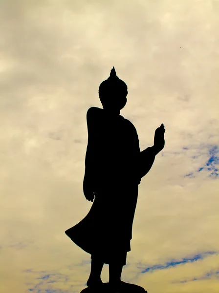 Fekete buddha szobrok — Stock Fotó