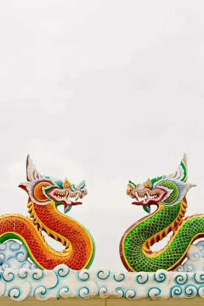 The beauty of a dragon from China — Stock Photo, Image